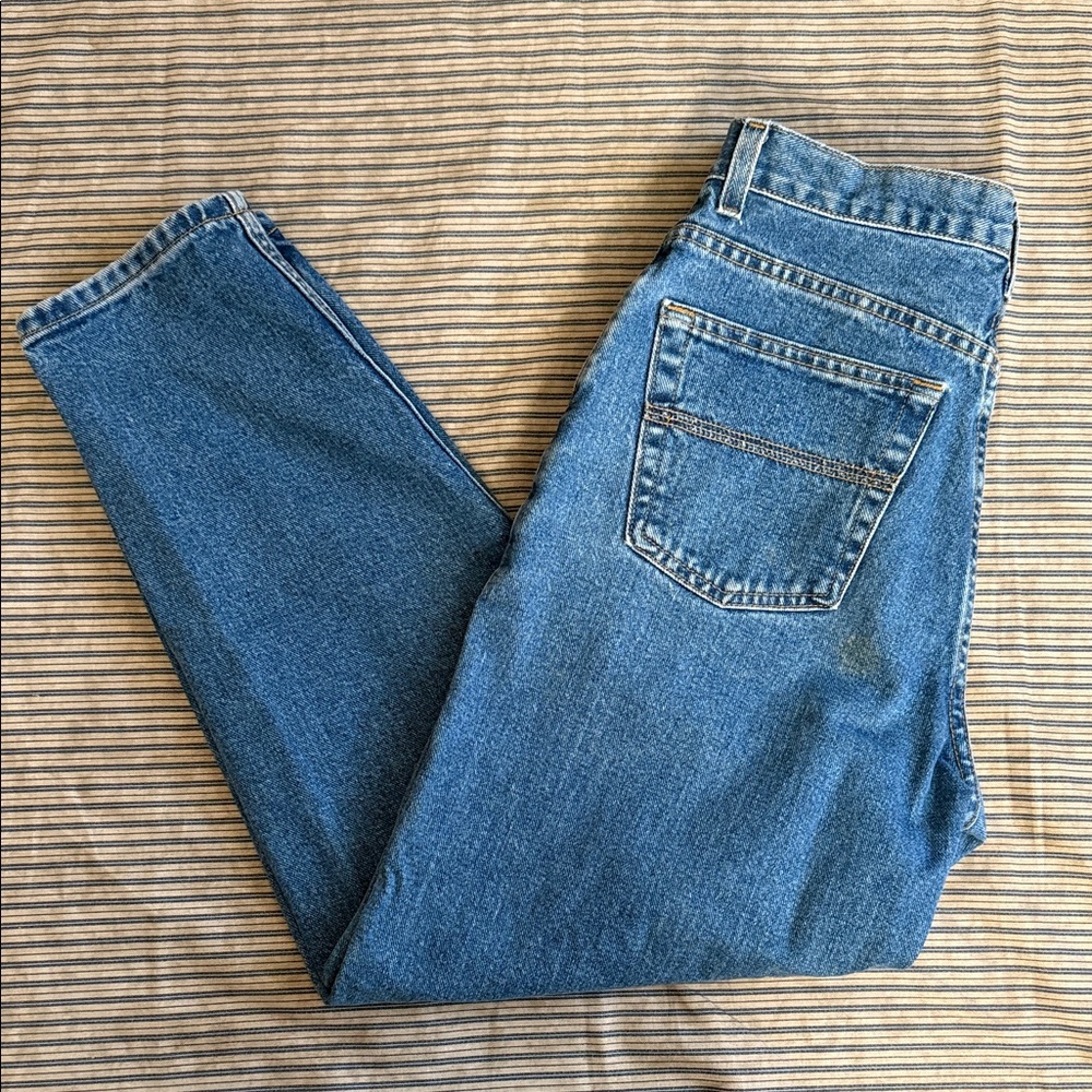 Vintage Route 66 High Waisted Mom Jeans | Medium Wash | Size 9/10